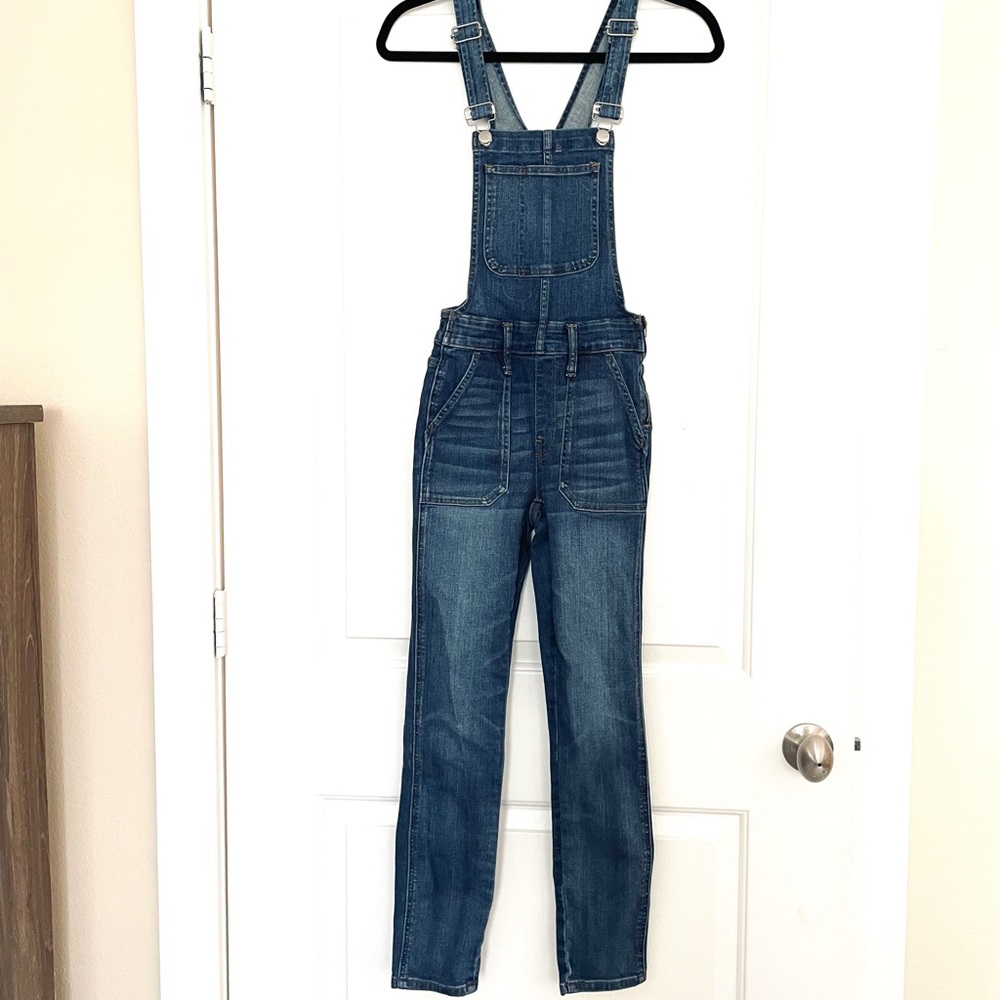 Madewell skinny overalls